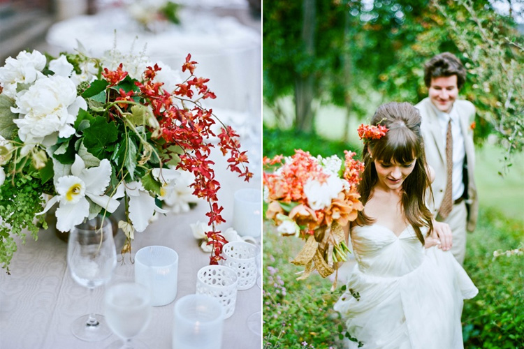 8-cheteau-wedding-wild-flowers